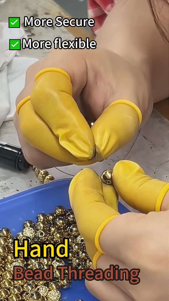 Stainless Steel Jewelry Factory -Hand Bead Threading
