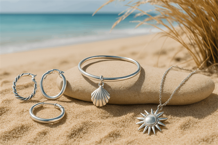 Summer-ready stainless steel jewelry collection