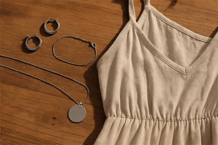 Affordable stainless steel jewelry for summer